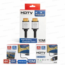 HDTV Premium HDTV 4K & 8K PREMIUM 10M HDMI KABLO