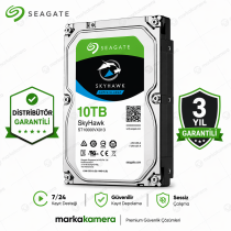Seagate SkyHawk 10TB 3.5" 7200RPM 256MB SATA 3 7/24 Güvenlik Diski