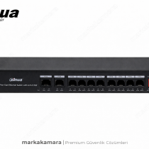 Dahua 8 Port PoE Switch (8FE PoE + 2FE, Toplam 65W PoE)
