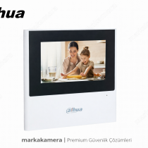 Dahua 4,3" TFT Kapasitif Dokunmatik Ekran, 1024 × 600. Siyah