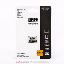 128 GB Micro SD Hafıza Kartı - U3 A2 8K Ultra HD Destekli - Yüksek Hızlı Seri