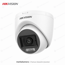 Hikvision DS-2CE76D0T-LPFS TVI 2 MP 2.8mm Sabit Lensli IR Dome Kamera