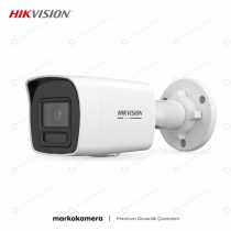 Hikvision 4MP ColorVu Akıllı Hibrit Işık IP Kamera - 7/24 Kesintisiz Renkli Gece Görüşü ve Sesli (DS-2CD1047