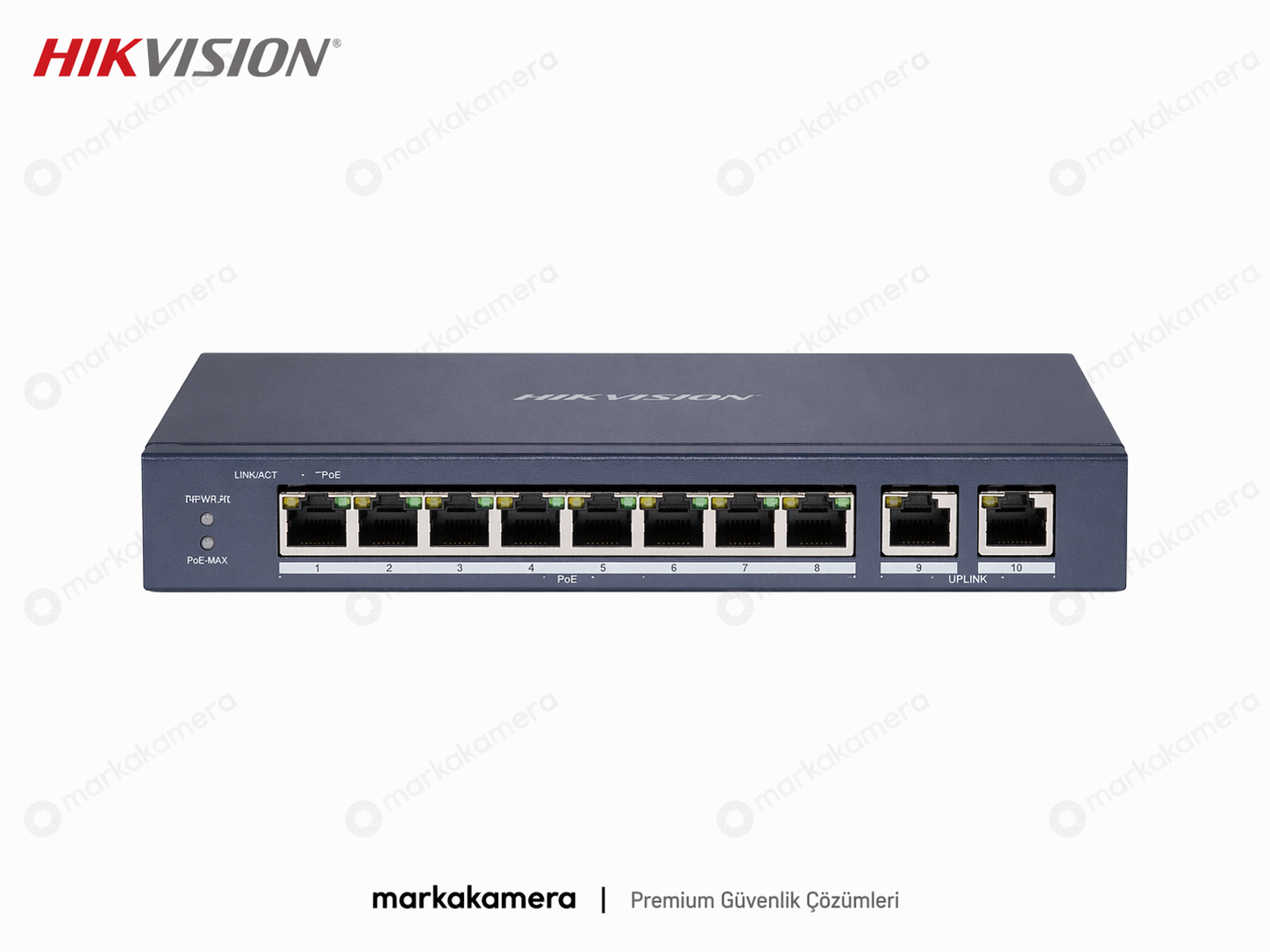 Hikvision 8 Port PoE Switch - (DS-3E0310P-E/M)