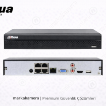 Dahua 4 Kanal 1 HDD Kompakt 1U Ağ Video Kaydedici