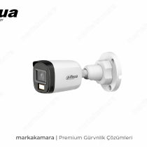 Dahua 2MP Akıllı Çift Işık HDCVI Sabit Odaklı Bullet Kamera Sesli