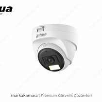 Dahua 2MP Akıllı Çift Işık HDCVI Sabit Odaklı Eyeball Kamerası Sesli