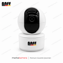 BAFF SMART-6201 Akıllı Bebek & Güvenlik Kamerası - 3MP Full HD Gece Görüşlü